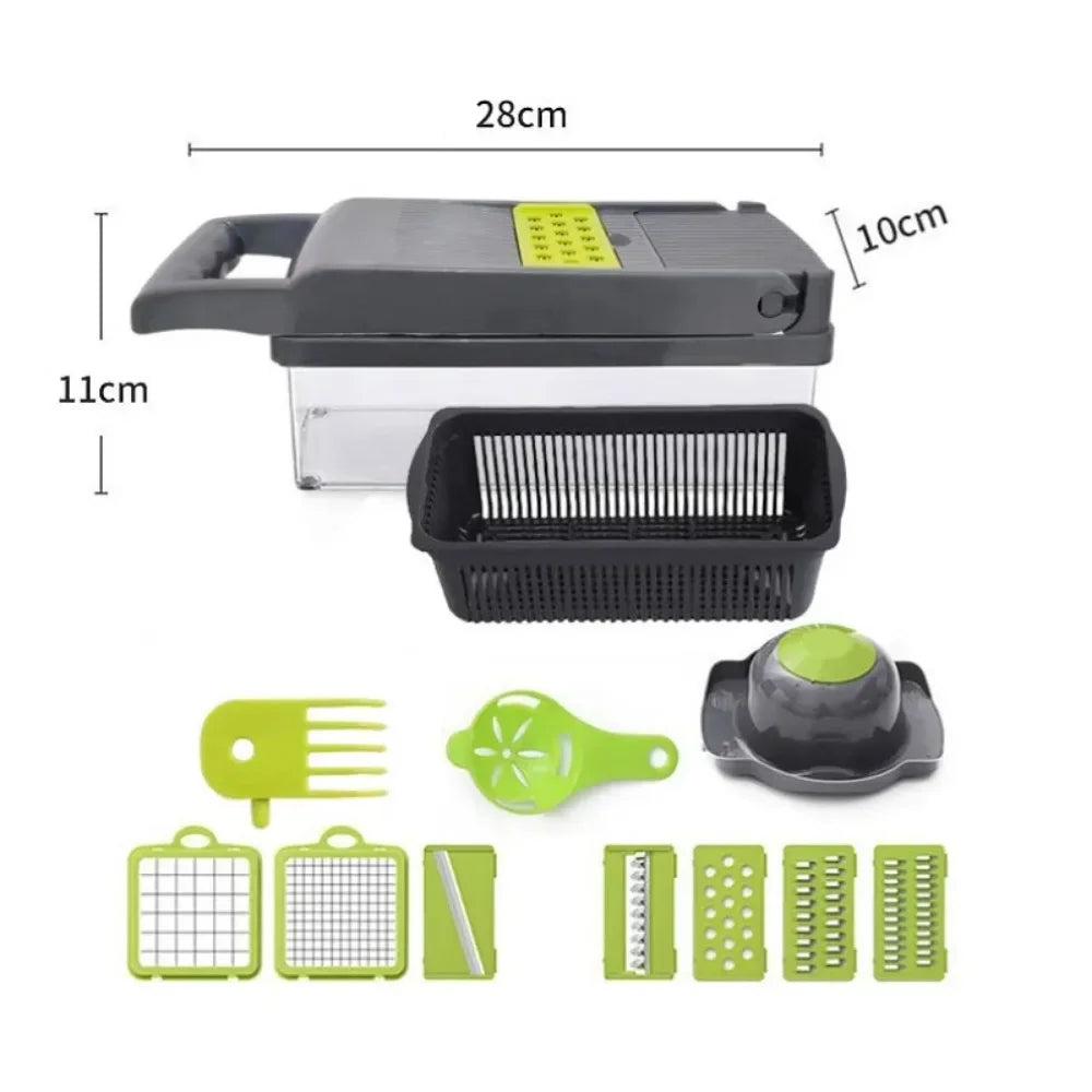16-in-1 Vegetable chopper & Slicer