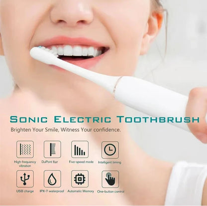 Electric Ultrasonic Toothbrush