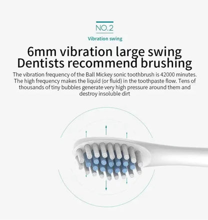 Electric Ultrasonic Toothbrush