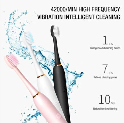 Electric Ultrasonic Toothbrush