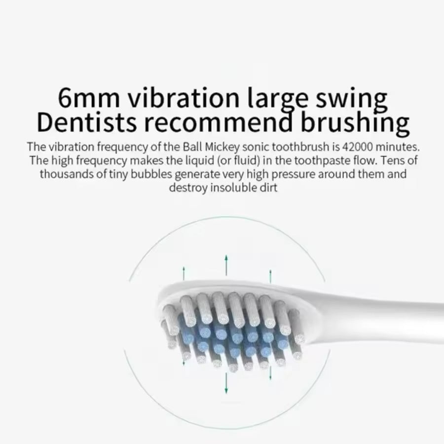 Electric Ultrasonic Toothbrush