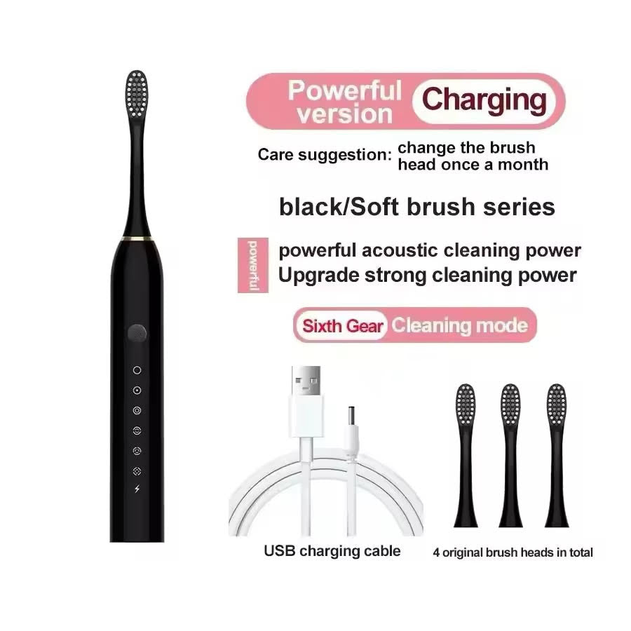 Electric Ultrasonic Toothbrush